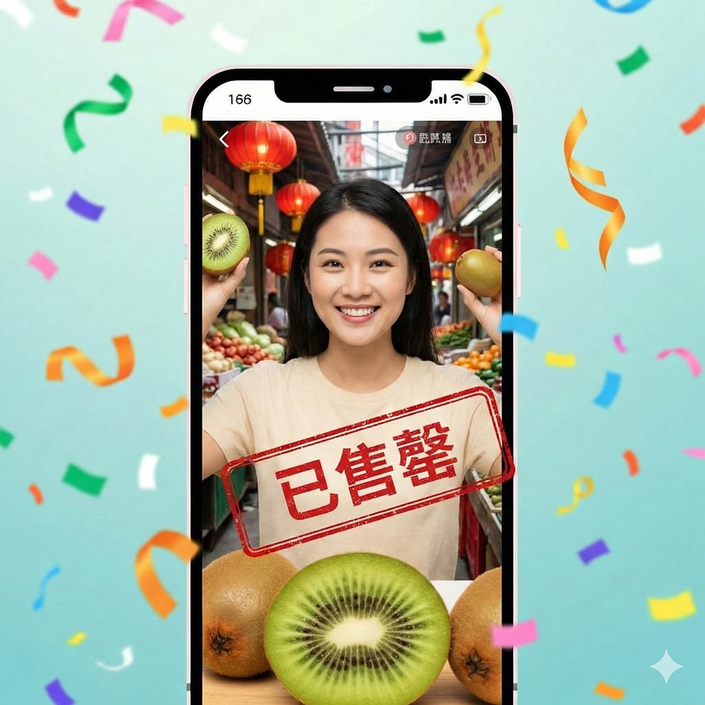 眉县猕猴桃整合营销：短视频种草+直播拔草全链路打通