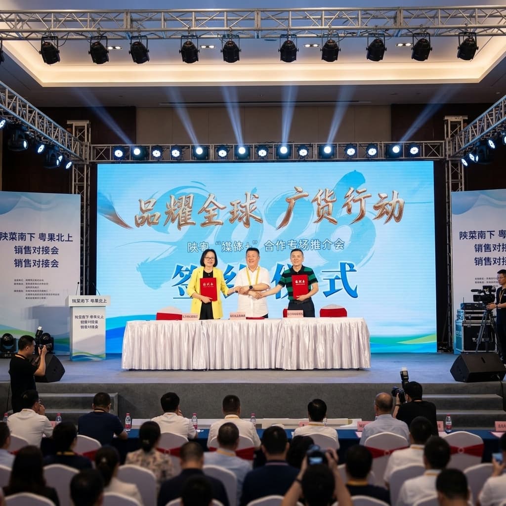 “陕菜南下 粤果北上”产销对接会